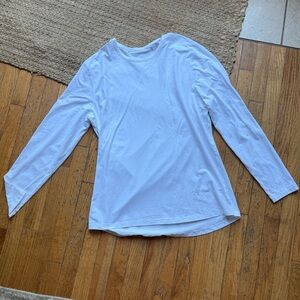 Lululemon Mens License to Train Long-Sleeve Shirt White sz:XL